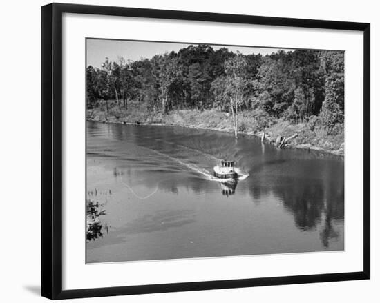 Buffalo Bayou Near Houston-Carl Mydans-Framed Photographic Print