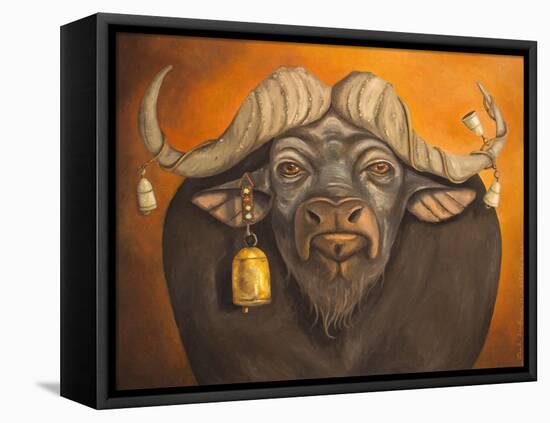 Buffalo Bells-Leah Saulnier-Framed Stretched Canvas