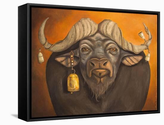 Buffalo Bells-Leah Saulnier-Framed Stretched Canvas