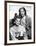 BUFFALO BILL, 1944 directed by WILLIAM WELLMAN Maureen O'Hara and Joel McCrea (b/w photo)-null-Framed Photo