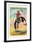 Buffalo Bill: A Bucking Bronco-null-Framed Art Print