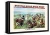 Buffalo Bill: A Prairie Picnic-null-Framed Stretched Canvas