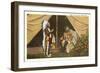 Buffalo Bill and Chief Iron Tail-null-Framed Art Print