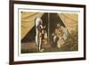 Buffalo Bill and Chief Iron Tail-null-Framed Premium Giclee Print