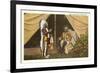 Buffalo Bill and Chief Iron Tail-null-Framed Premium Giclee Print