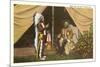 Buffalo Bill and Chief Iron Tail-null-Mounted Premium Giclee Print