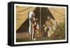 Buffalo Bill and Chief Iron Tail-null-Framed Stretched Canvas