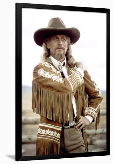 Buffalo Bill and les Indiens BUFFALO BILL AND THE INDIANS by RobertAltman with Paul Newman, 1976 (p-null-Framed Photo