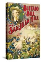 Buffalo Bill and San Juan Hill-null-Stretched Canvas