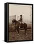 Buffalo Bill And Steed-null-Framed Stretched Canvas