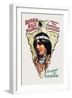 Buffalo Bill: Arrow Head, The Belle of the Tribe-null-Framed Art Print