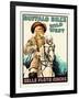 Buffalo Bill at the Sells Floto Circus Wild West Show-null-Framed Art Print