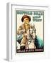 Buffalo Bill at the Sells Floto Circus Wild West Show-null-Framed Art Print