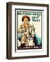 Buffalo Bill at the Sells Floto Circus Wild West Show-null-Framed Art Print