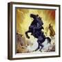 Buffalo Bill Battled Yellow Hand, Leader of the Cheyennes-null-Framed Giclee Print