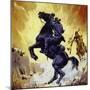 Buffalo Bill Battled Yellow Hand, Leader of the Cheyennes-null-Mounted Giclee Print