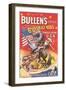 Buffalo Bill Circus Poster-null-Framed Art Print