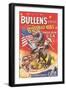 Buffalo Bill Circus Poster-null-Framed Art Print