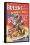 Buffalo Bill Circus Poster-null-Framed Stretched Canvas