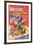 Buffalo Bill Circus Poster-null-Framed Art Print