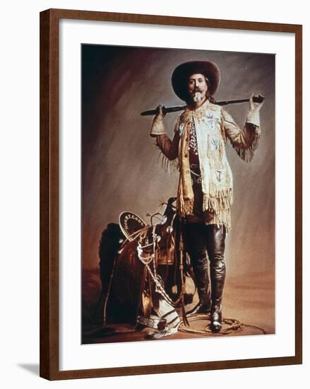 Buffalo Bill Cody (1846-1917) (Photo)-American Photographer-Framed Giclee Print