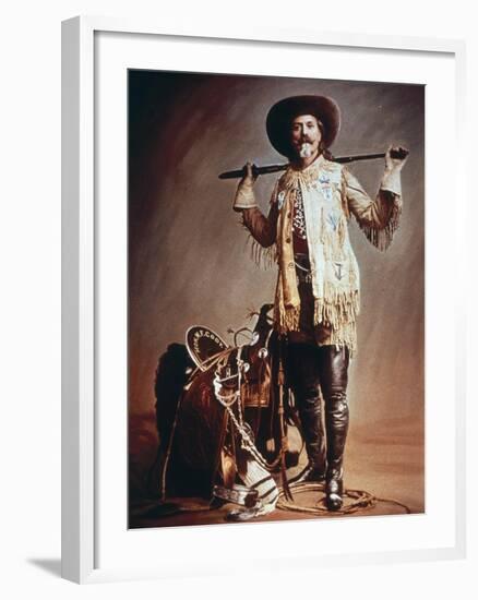 Buffalo Bill Cody (1846-1917) (Photo)-American Photographer-Framed Giclee Print