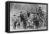 Buffalo Bill Cody's Wild West Troupe-null-Framed Stretched Canvas