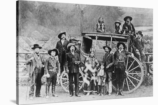 Buffalo Bill Cody's Wild West Troupe-null-Stretched Canvas