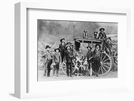 Buffalo Bill Cody's Wild West Troupe-null-Framed Photographic Print