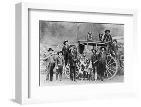 Buffalo Bill Cody's Wild West Troupe-null-Framed Photographic Print