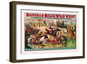 Buffalo Bill: Congress of American Indians-null-Framed Art Print