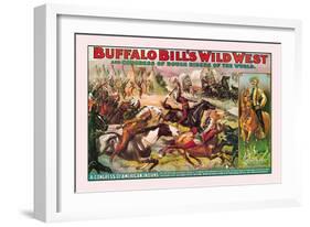 Buffalo Bill: Congress of American Indians-null-Framed Art Print