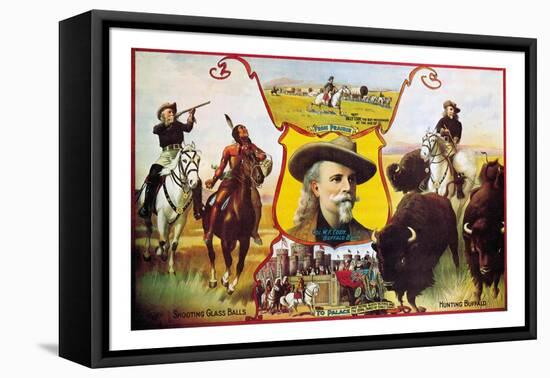 Buffalo Bill: From Prairie to Palace-null-Framed Stretched Canvas