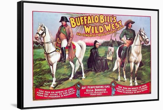 Buffalo Bill: Napoleon-null-Framed Stretched Canvas