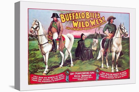 Buffalo Bill: Napoleon-null-Stretched Canvas