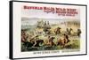 Buffalo Bill: On the Stagecoach-null-Framed Stretched Canvas