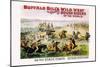 Buffalo Bill: On the Stagecoach-null-Mounted Art Print