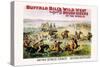 Buffalo Bill: On the Stagecoach-null-Stretched Canvas