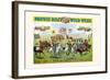 Buffalo Bill: Pawnee Bill and Paris-null-Framed Art Print