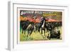 Buffalo Bill: Perils of the Cowboy-null-Framed Art Print