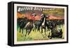 Buffalo Bill: Perils of the Cowboy-null-Framed Stretched Canvas