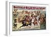 Buffalo Bill: Poster, 1899-null-Framed Giclee Print