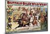 Buffalo Bill: Poster, 1899-null-Mounted Giclee Print