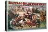 Buffalo Bill's Show-null-Stretched Canvas