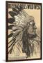 Buffalo Bill's West, Chief "Walks" under the Ground "-null-Framed Giclee Print