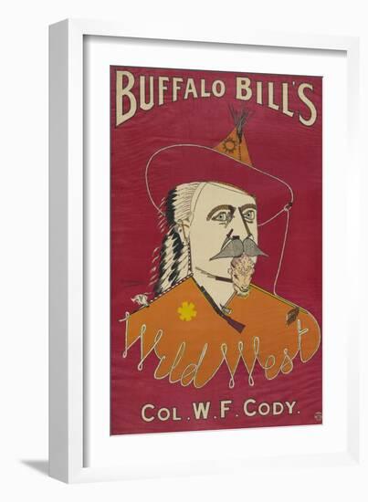 Buffalo Bill's Wild West, c.1890-Alick P.f. Ritchie-Framed Art Print