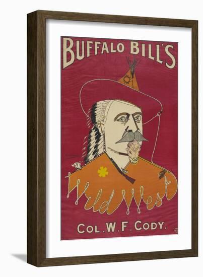 Buffalo Bill's Wild West, c.1890-Alick P.f. Ritchie-Framed Art Print