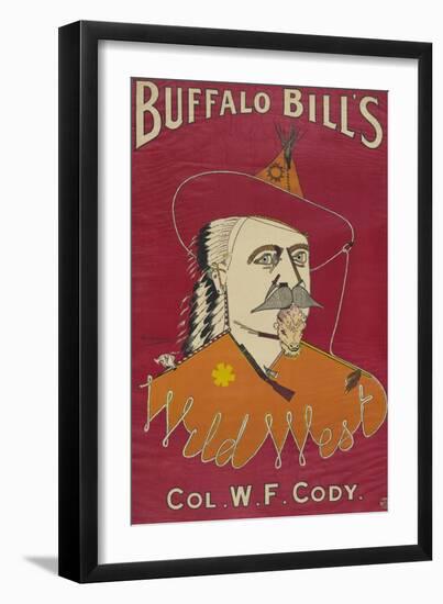 Buffalo Bill's Wild West, c.1890-Alick P.f. Ritchie-Framed Art Print