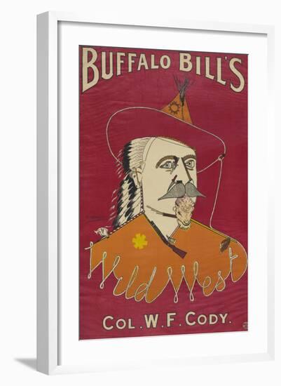 Buffalo Bill's Wild West, c.1890-Alick P.f. Ritchie-Framed Art Print