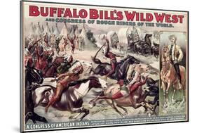 Buffalo Bill's Wild West (Poster)-null-Mounted Giclee Print